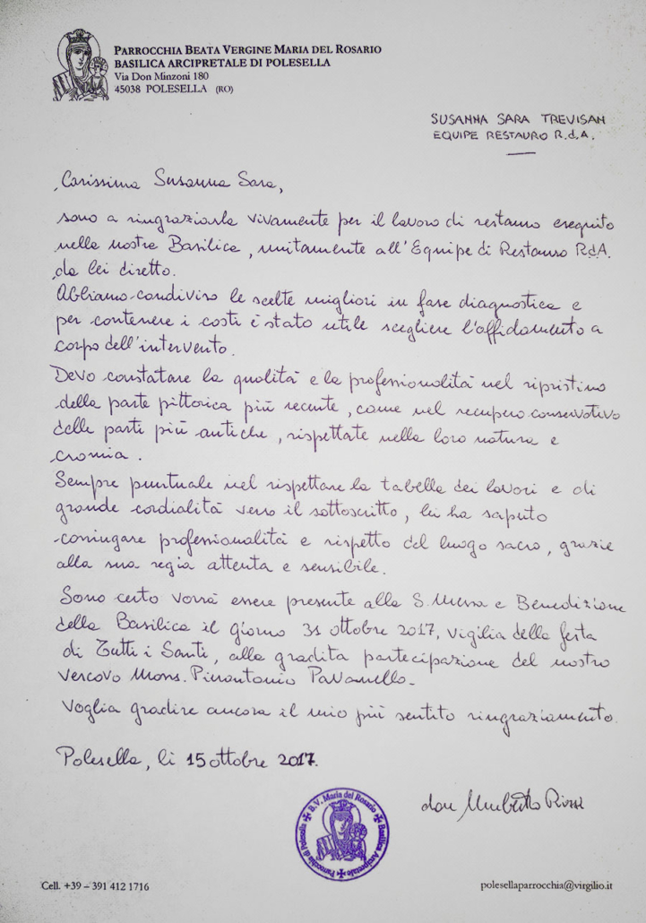 credenziale Sara polesella